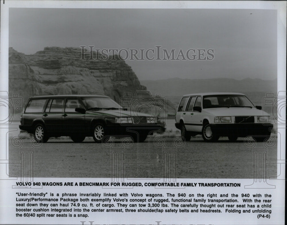 Press Photo Volvo 940 Wagon - RRW62205 - Historic Images