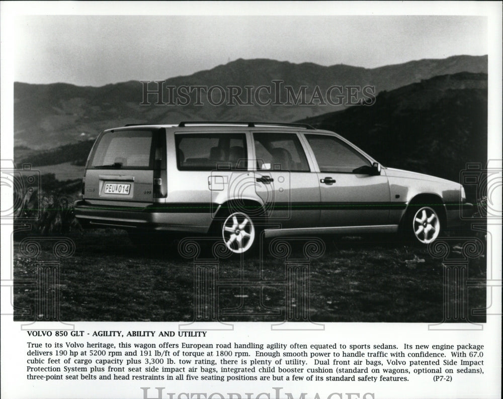 Press Photo Volvo 850 GLT Automobile Model - RRW62225 - Historic Images