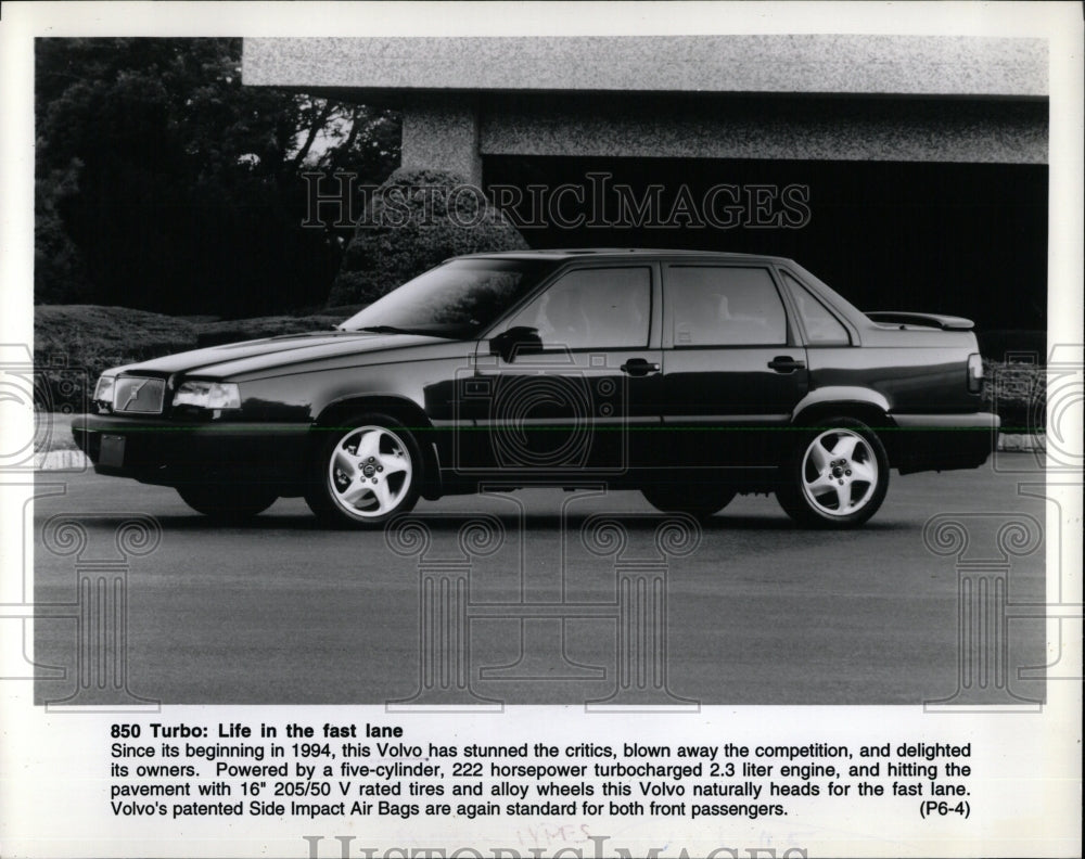 1994 Press Photo Volvo 850 Turbo Automobile Model - RRW62235 - Historic Images