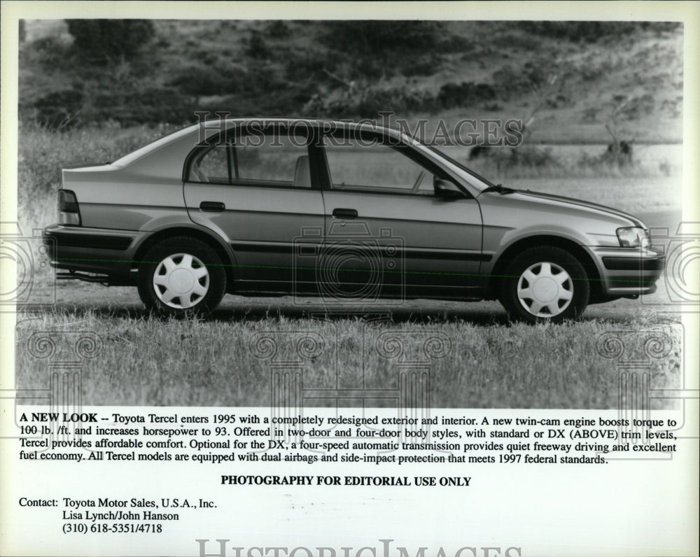 1995 Press Photo Toyota Tercel - RRW62293 - Historic Images