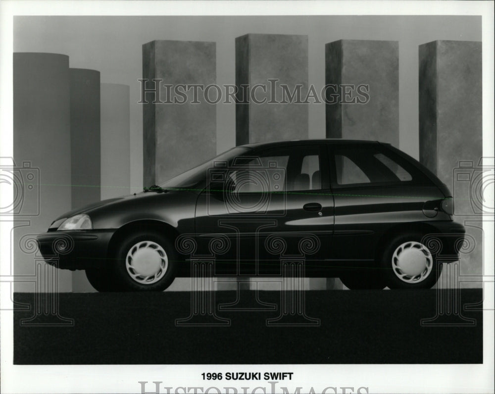 1996 Press Photo Suzuki Swift Automobile Model - RRW62311 - Historic Images