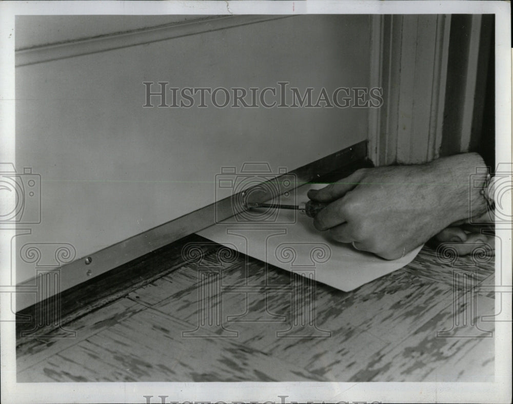 1979 Press Photo Two ornate metal doors - RRW62381 - Historic Images