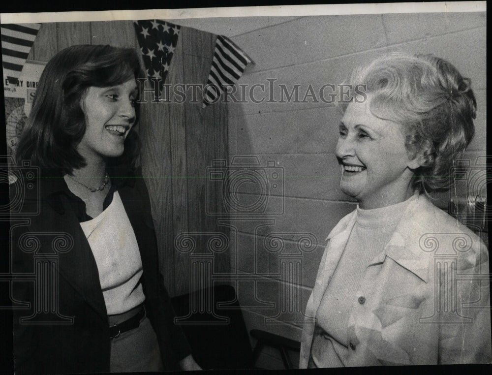 1976 Press Photo Mary Jo Wier To Attend AF Academy - RRW62529 - Historic Images