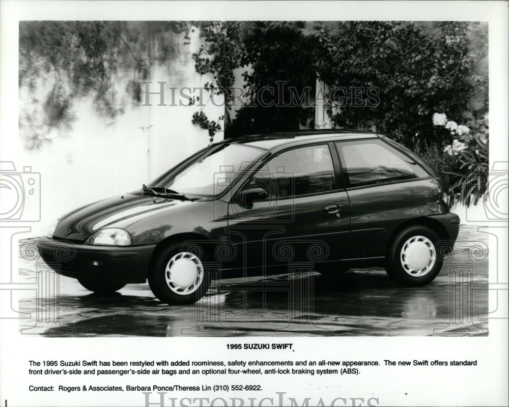 1995 Press Photo 1995 Suzuki Swift restyled roominess - RRW62645 - Historic Images