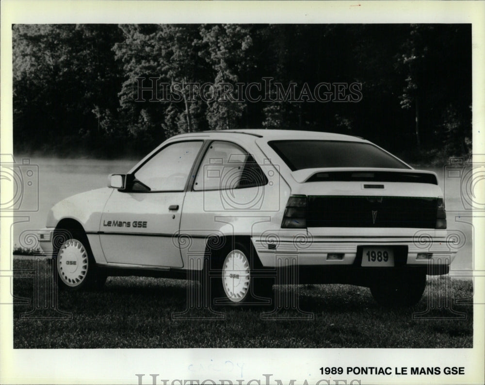1989 Press Photo Pontiac Le Mans GSE - RRW62659 - Historic Images