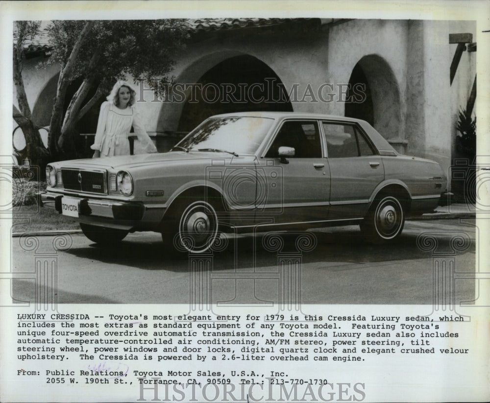 1979 Press Photo Toyota Cressida Luxury Sedan - RRW62773 - Historic Images