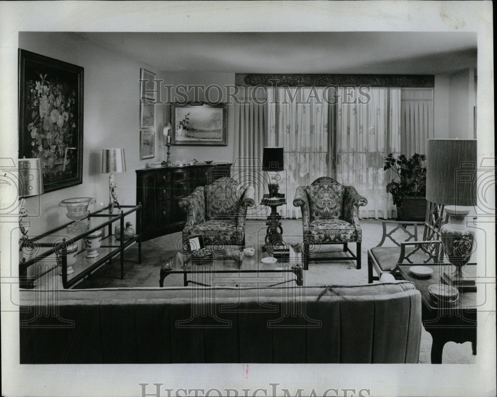 1969 Press Photo Living Room - RRW62793 - Historic Images