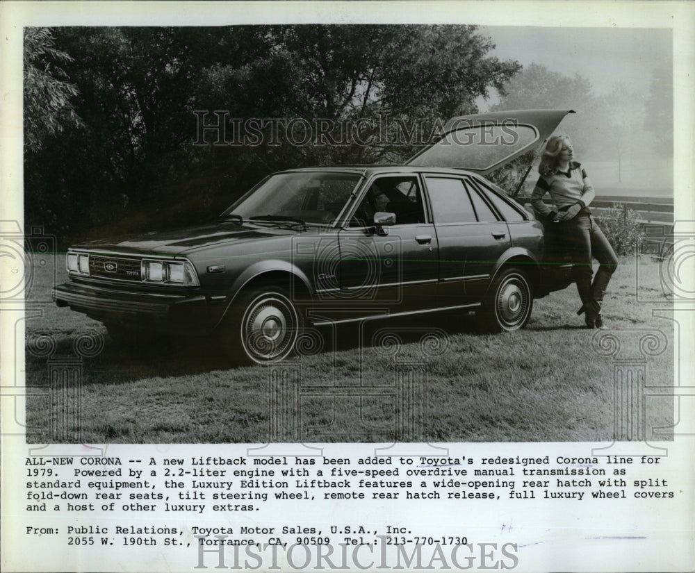 1979 Press Photo Toyota Corona - RRW62853 - Historic Images