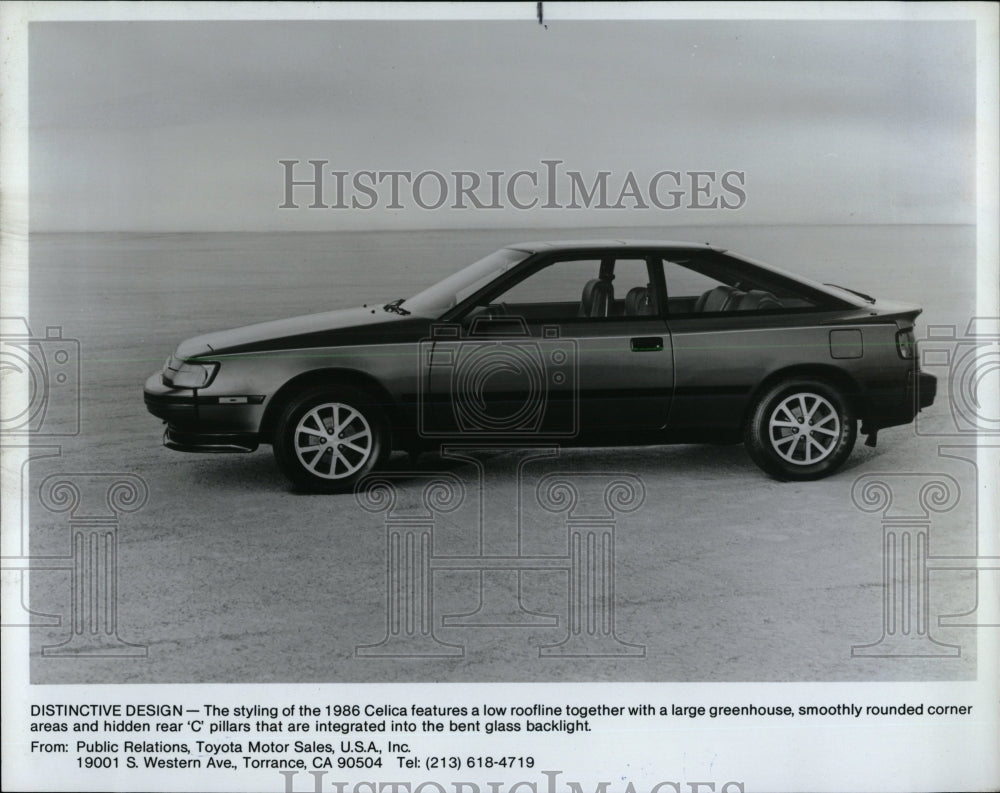 1985 Press Photo Toyota Celica - RRW62871 - Historic Images