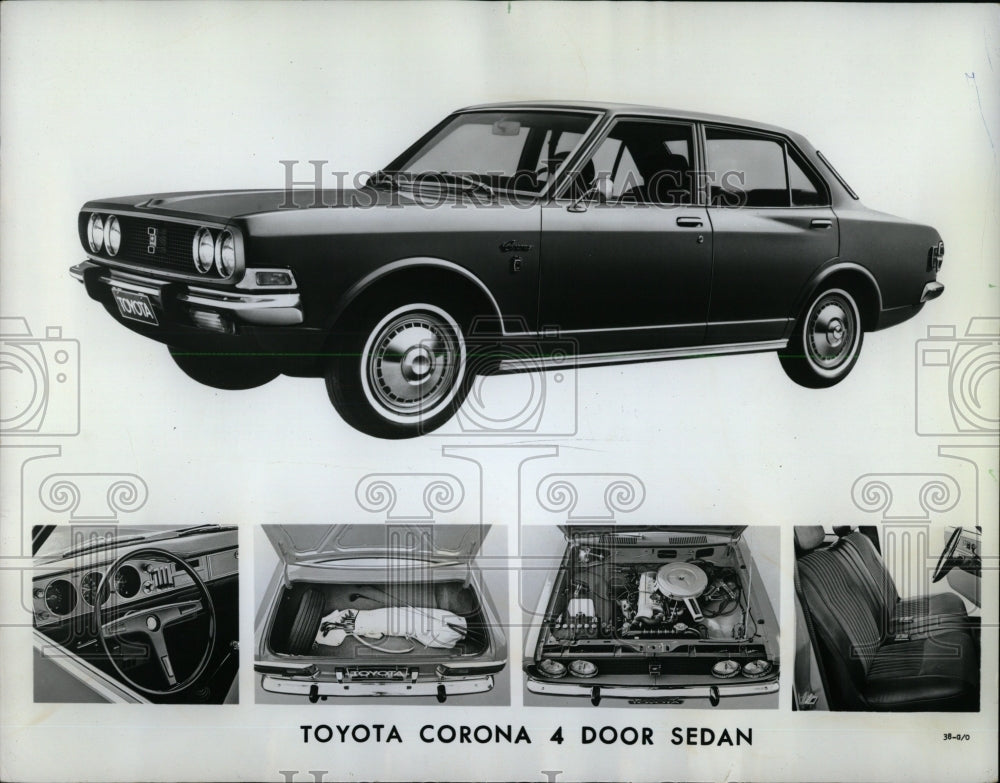 1971 Press Photo Toyota Corona Car - RRW62889 - Historic Images