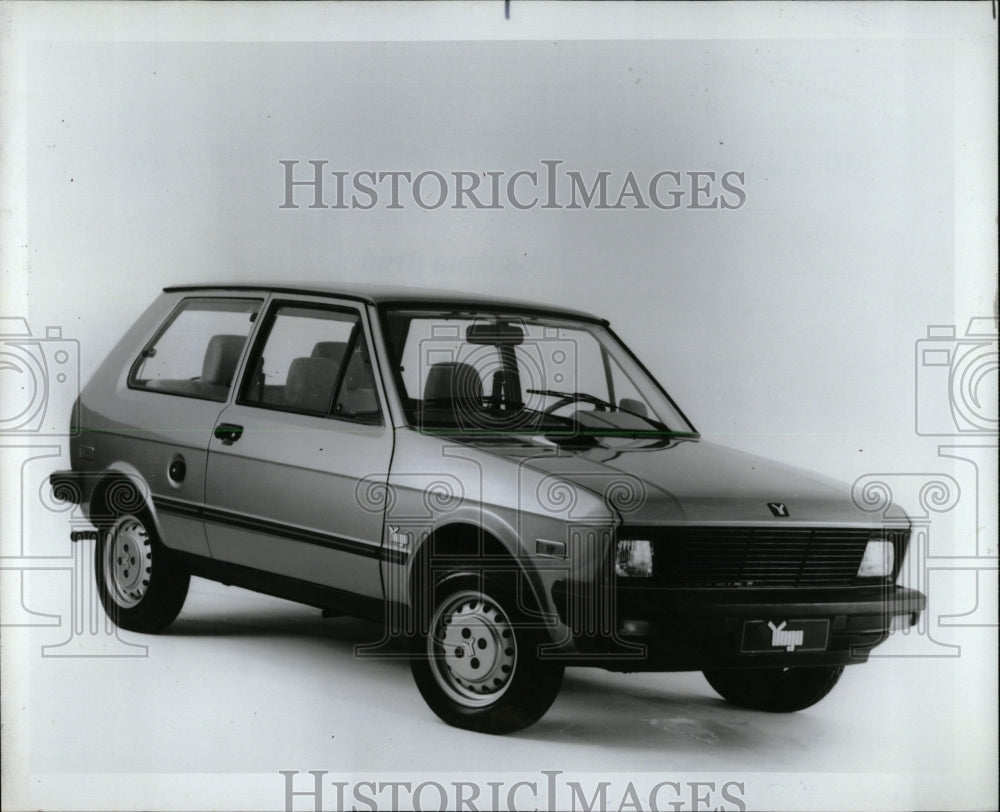 1985 Press Photo Zastava Koral Yugo Subcompact Car - RRW63009 - Historic Images