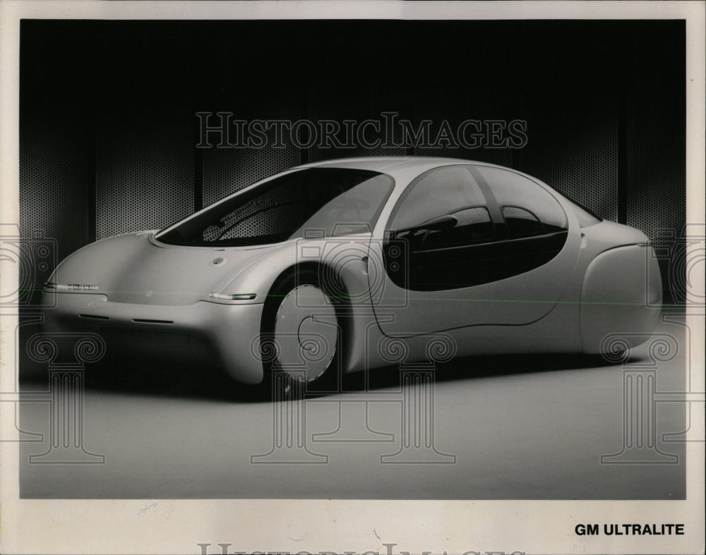 1992 Press Photo General Motors Ultralite Concept Car - RRW63013 - Historic Images