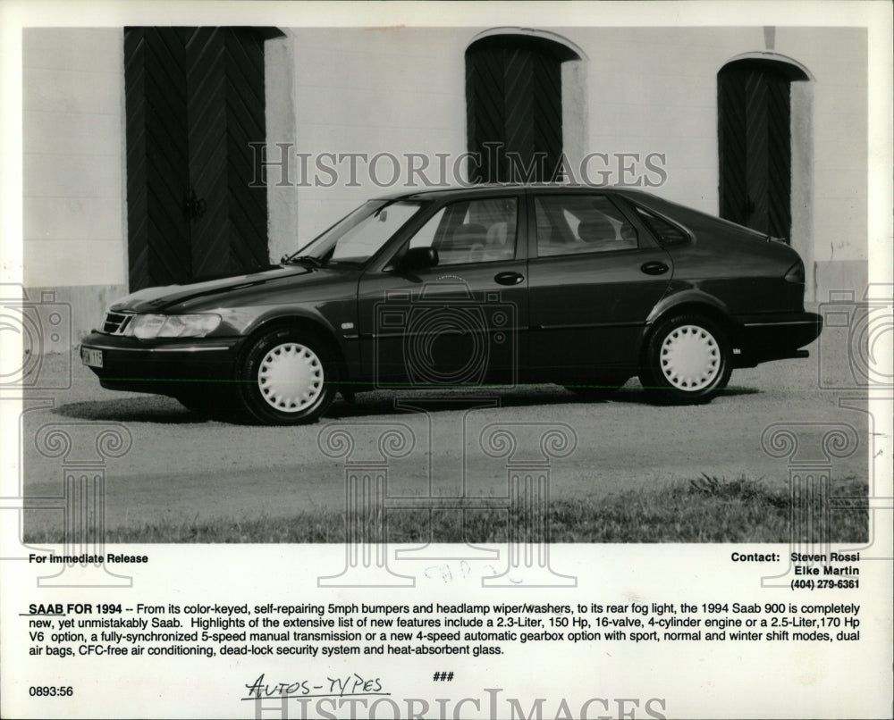 1994 Press Photo 1994 Saab - RRW63045 - Historic Images