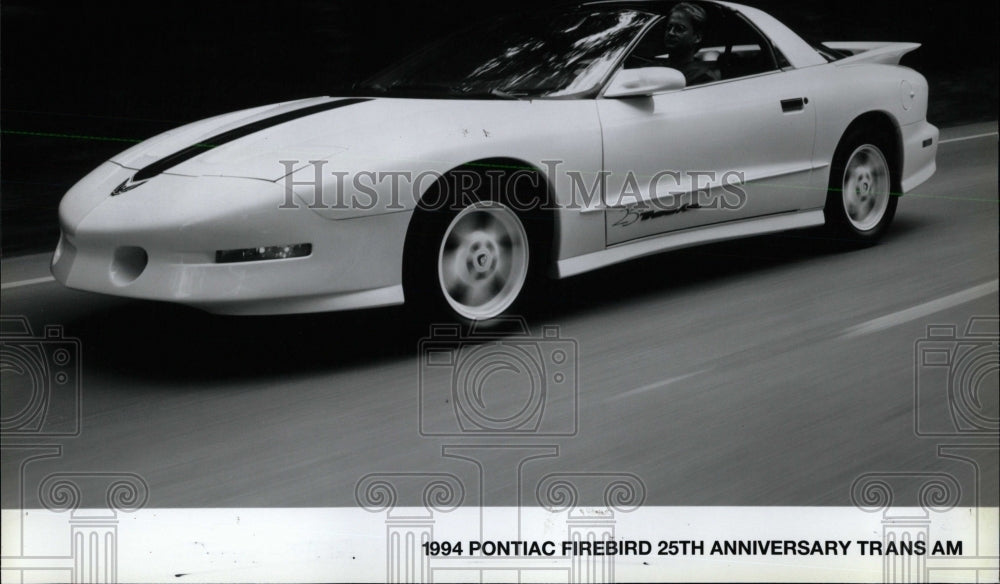 1994 Press Photo Pontiac Firebird 25th Anniversary - RRW63191 - Historic Images