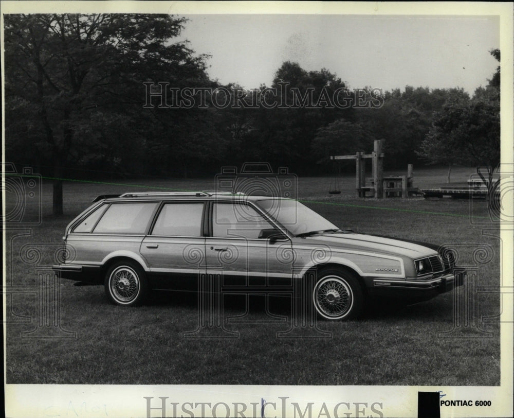 1985 Press Photo Pontiac 6000 Station Wagon - RRW63231 - Historic Images