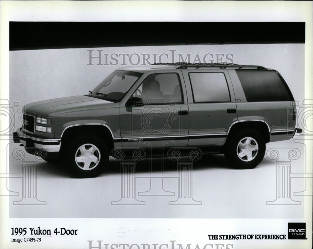1995 Press Photo GMC Yukon 4Door - RRW63319 - Historic Images
