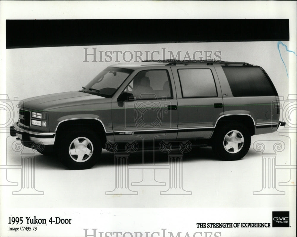 1995 Press Photo GMC Yukon 4-Door - RRW63325 - Historic Images