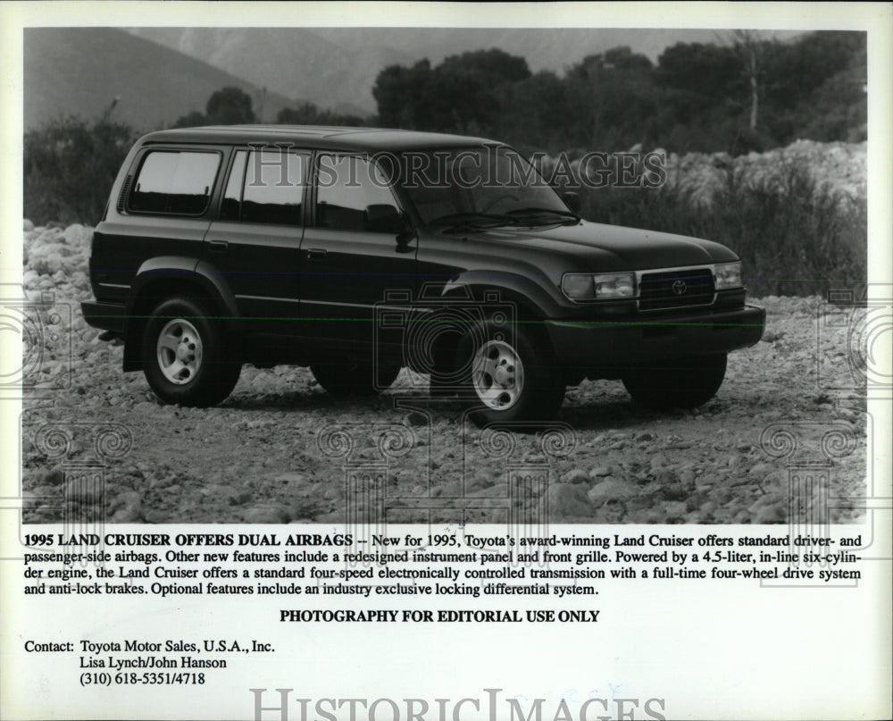 1995 Press Photo Toyota Award Winning Land Cruiser - RRW63429 - Historic Images