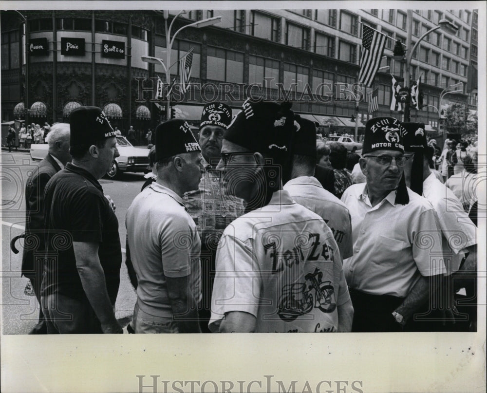 1968 Press Photo Shriners Convention Chicago - RRW63663 - Historic Images