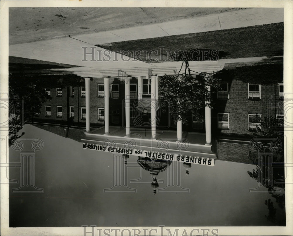 Press Photo Shriners Hospital Crippled Children - RRW63715 - Historic Images