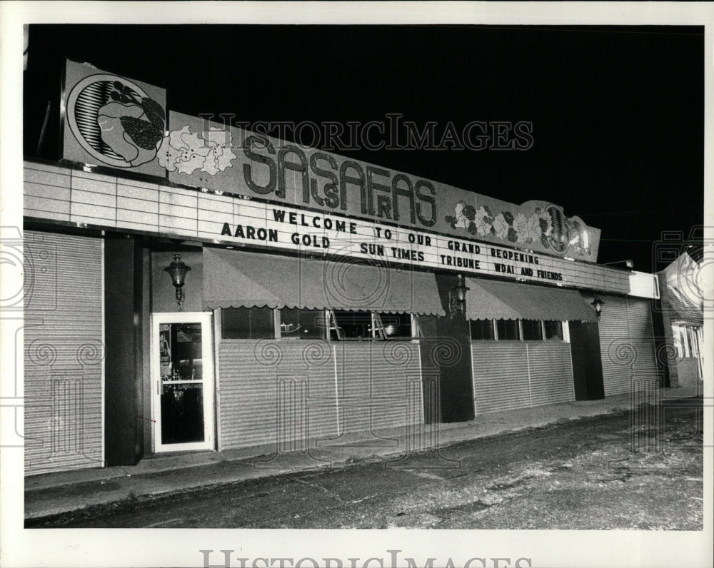 1979 Press Photo Exterior View Sasafras Disco - RRW63881 - Historic Images