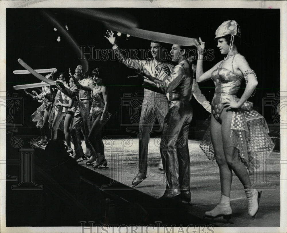 1966 Press Photo Glamour Galore Ice Revue - RRW64253 - Historic Images
