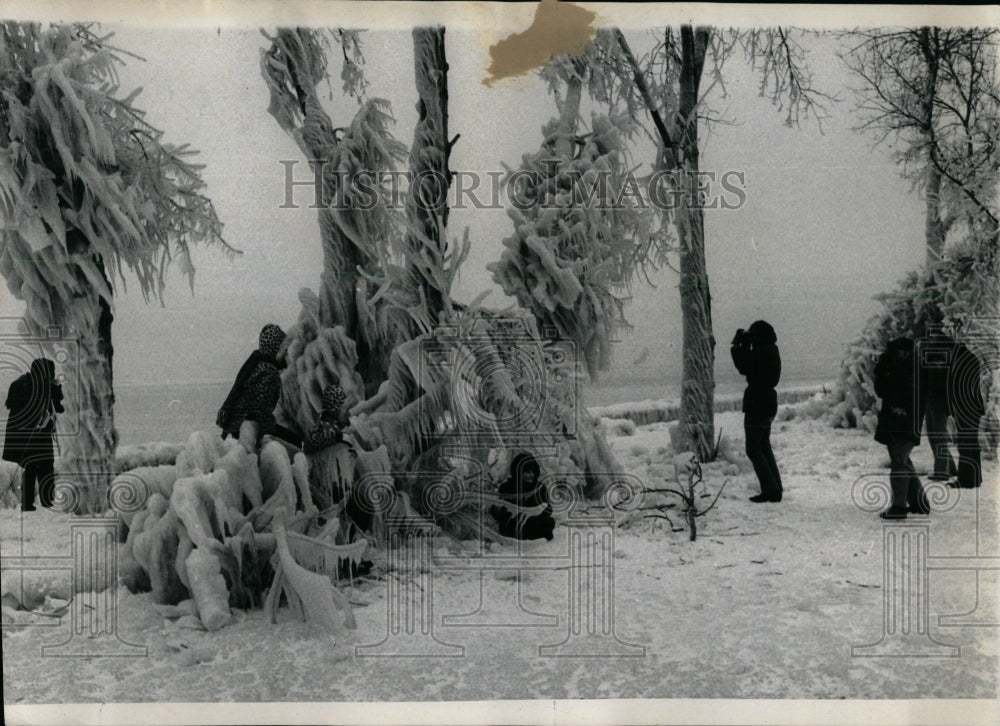 1971 Press Photo Lincoln Park Gun Club Ice - RRW64311 - Historic Images