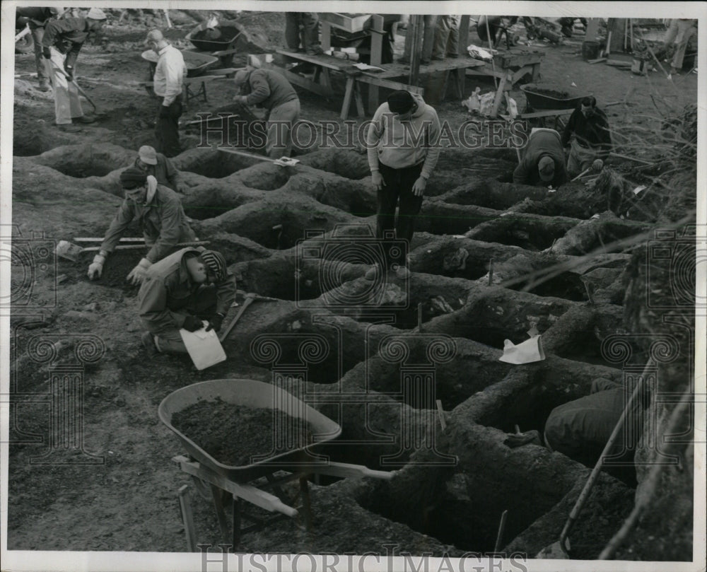 1959 Press Photo Indian Campsite Cypress Creek - RRW64603 - Historic Images