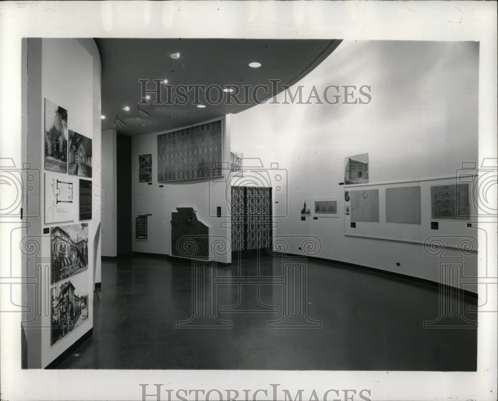 1969 Press Photo Burnham Library Architecture Gallery - RRW64857 - Historic Images