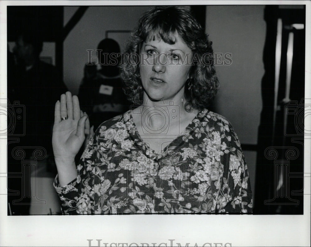 1993 Press Photo VISTA Summer Associate Volunteer - RRW64999 - Historic Images