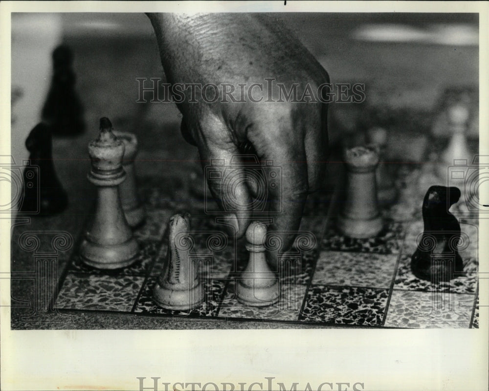 1983 Press Photo Chess - RRW65123 - Historic Images