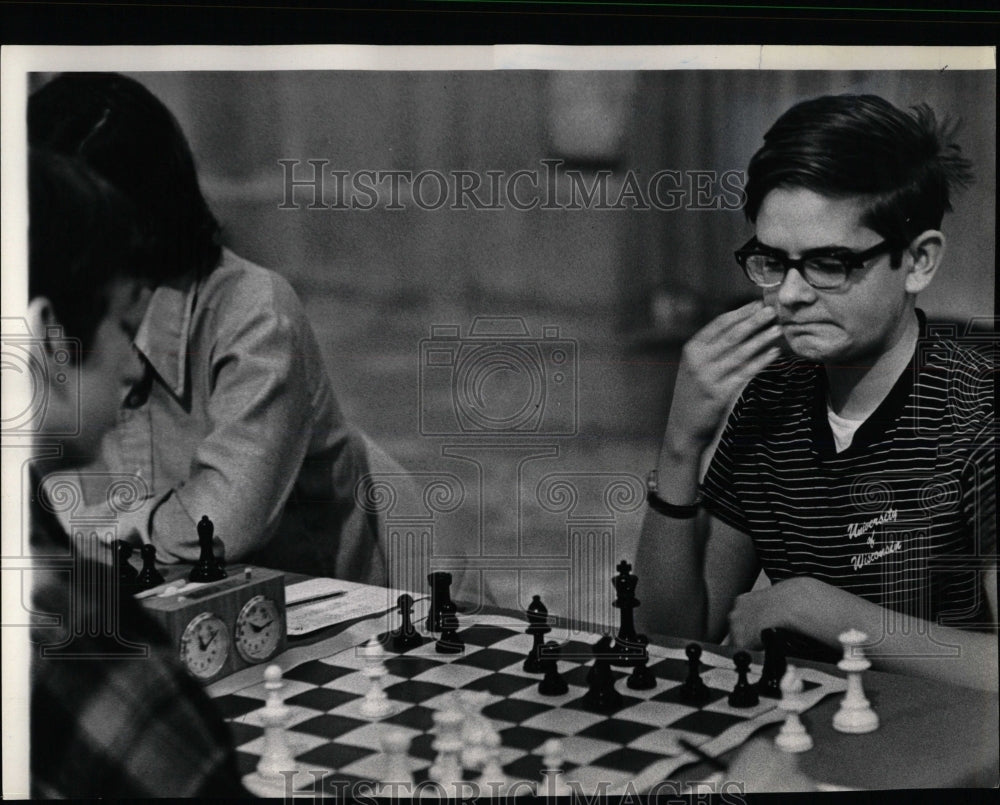 1972 Press Photo Chess Game Fairfield Evanston - RRW65133 - Historic Images