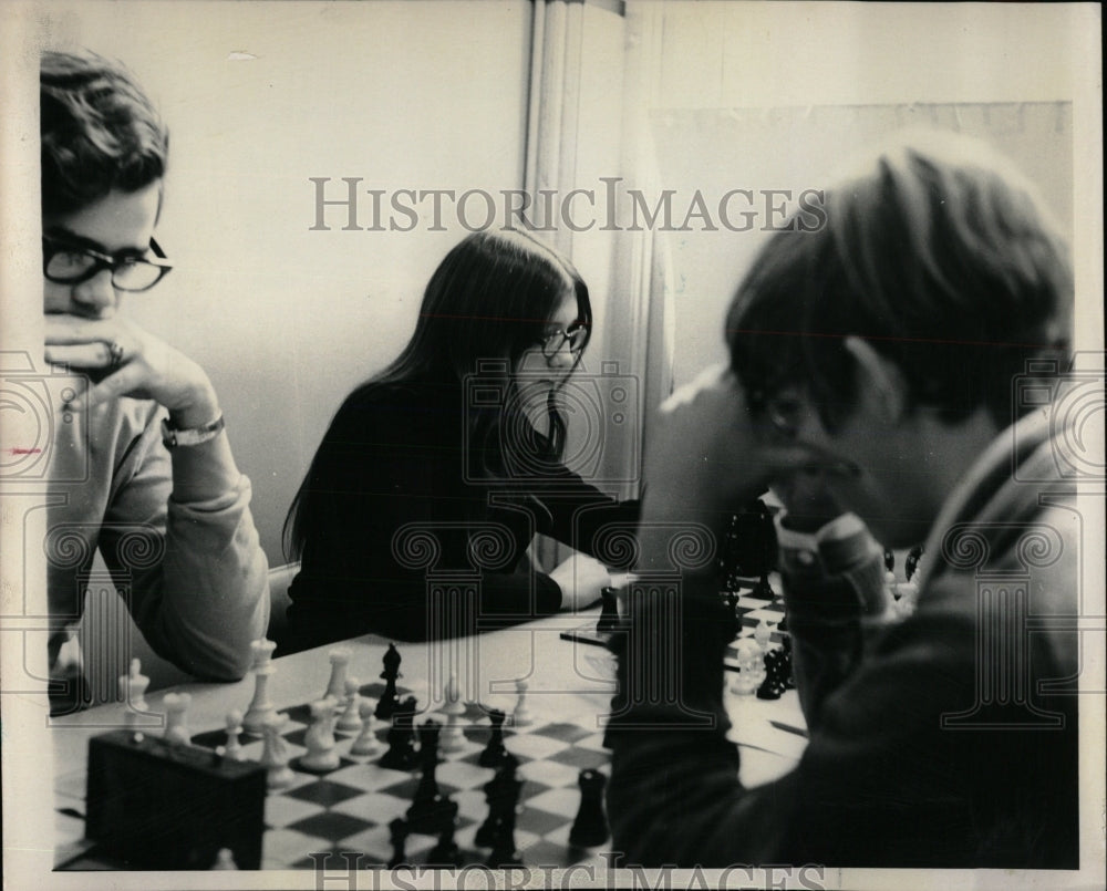 1972 Press Photo Chess tournament - RRW65141 - Historic Images