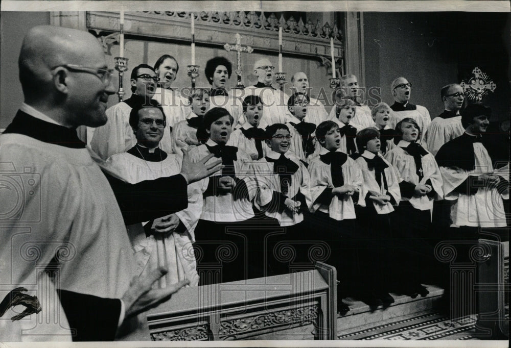 1972 Press Photo William Paulick Peter Episcopal Church - RRW65195 - Historic Images