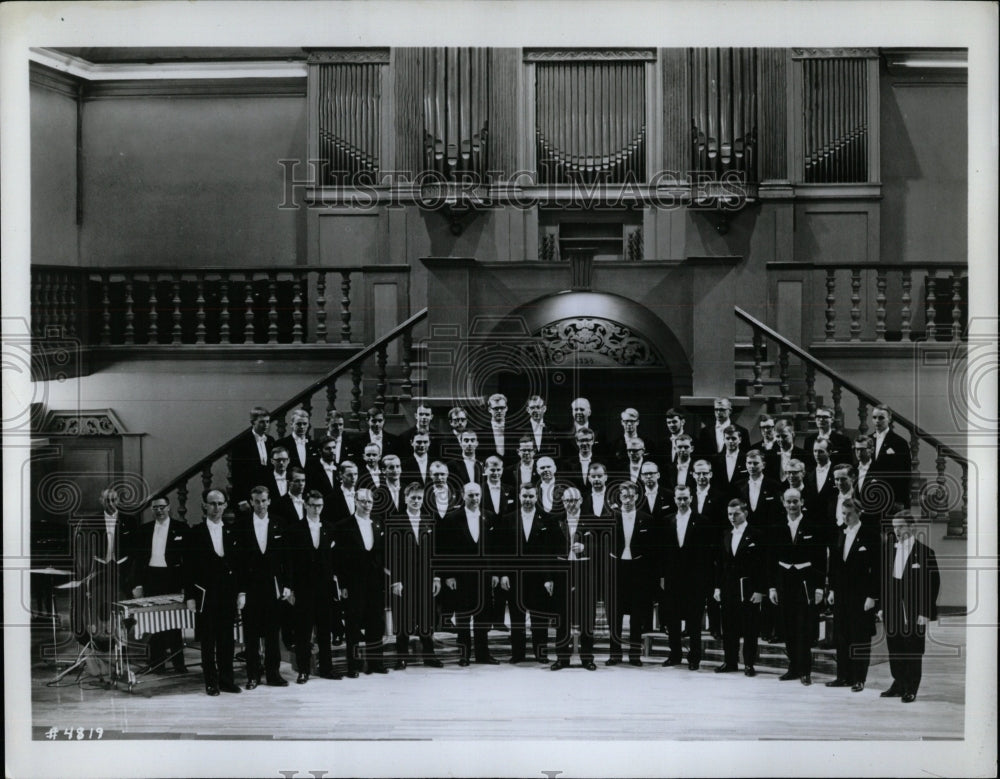 1970 Press Photo Royal Uppsala University Chorus Sweden - RRW65197 - Historic Images