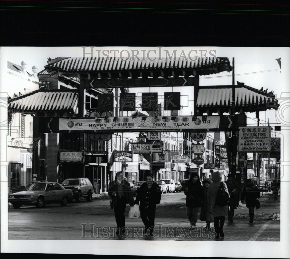 1994 Press Photo Chinatown Cermak Wentworth - RRW65255 - Historic Images