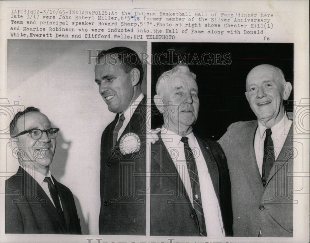 1965 Press Photo John Robert Miller Silver Anniversary - RRW65399 - Historic Images