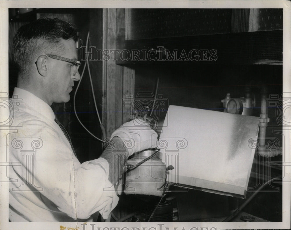 1959 Press Photo Chemical US Air Force airplane wings - RRW65635 - Historic Images