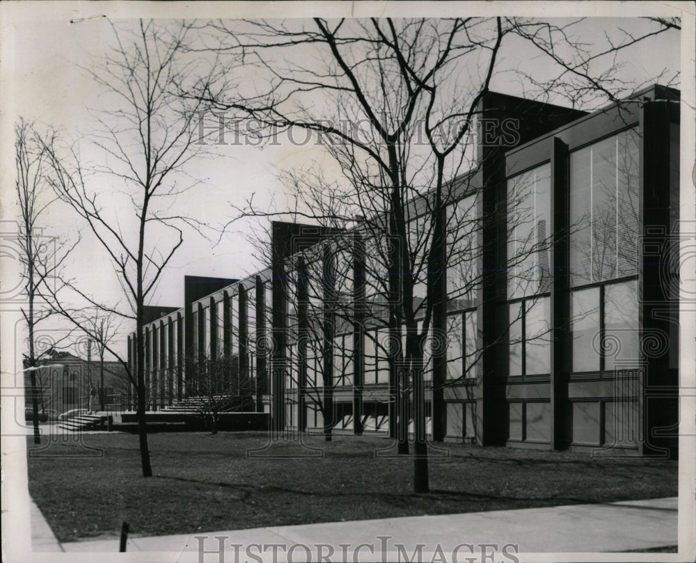 1956 Press Photo Crown Hall Illinois Institute Mecca - RRW65673 - Historic Images