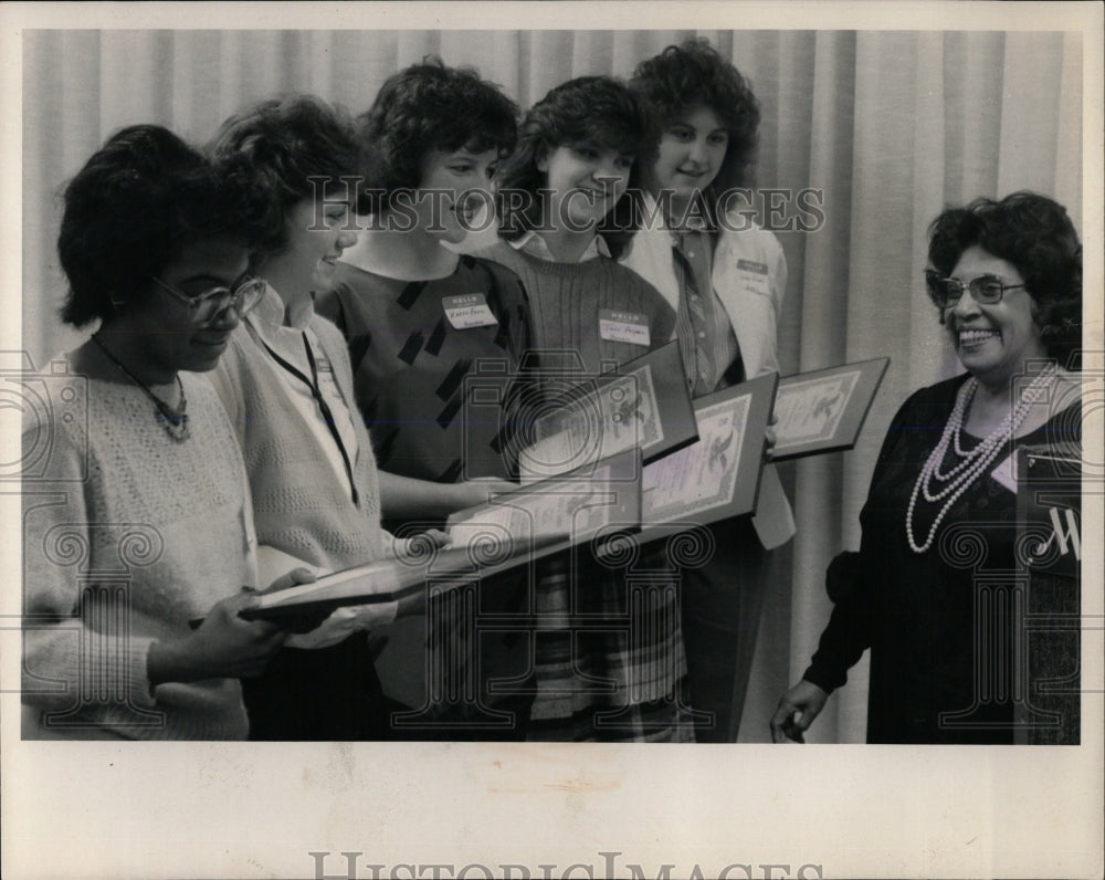 1985 Press Photo Midwest Assoc. Sickle Cell Anemia - RRW65809 - Historic Images