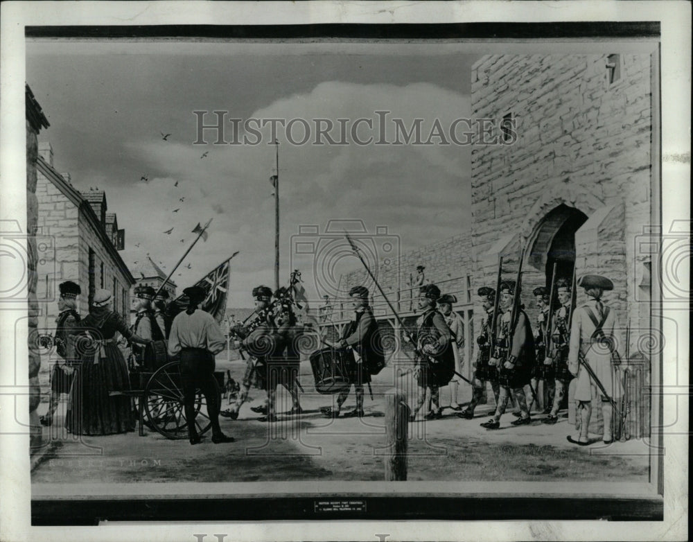 1968 Press Photo Illinois History Black Watch France - RRW65923 - Historic Images