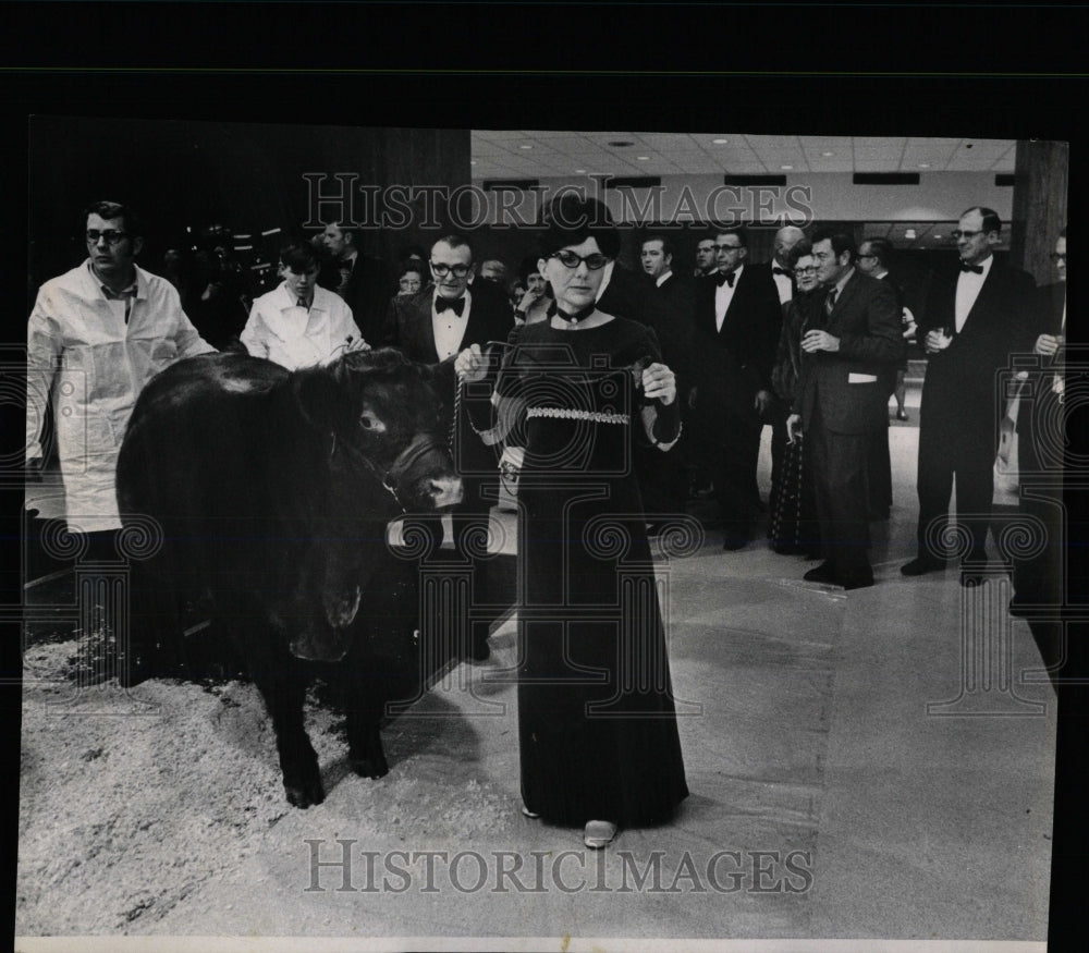 1971 Press Photo Celebrate Wonderful World Shorthorns - RRW65963 - Historic Images