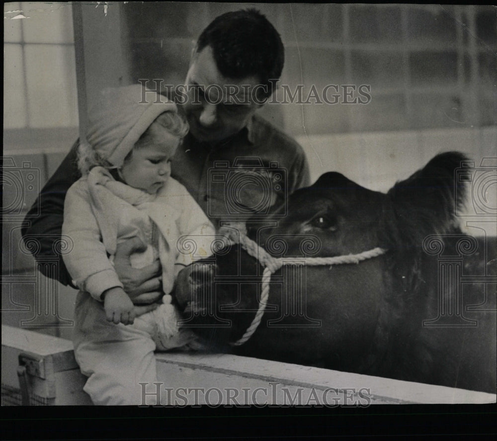 1967 Press Photo Lincoln Park farm Zoo Livestock Stock - RRW65969 - Historic Images