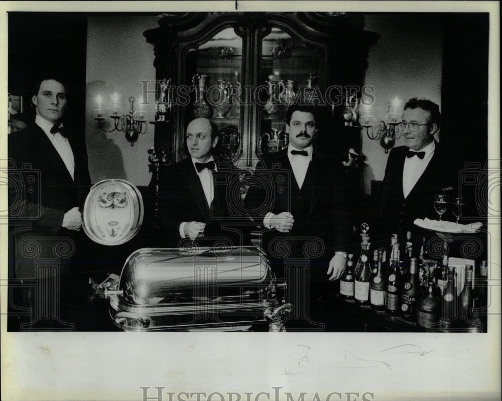 1983 Press Photo Francies waiters Terry Podgoski George - RRW66225 - Historic Images