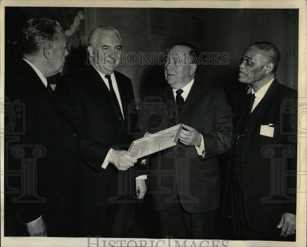 1965 Press Photo Russ Stewart MayorUnited Negro College - RRW66239 - Historic Images