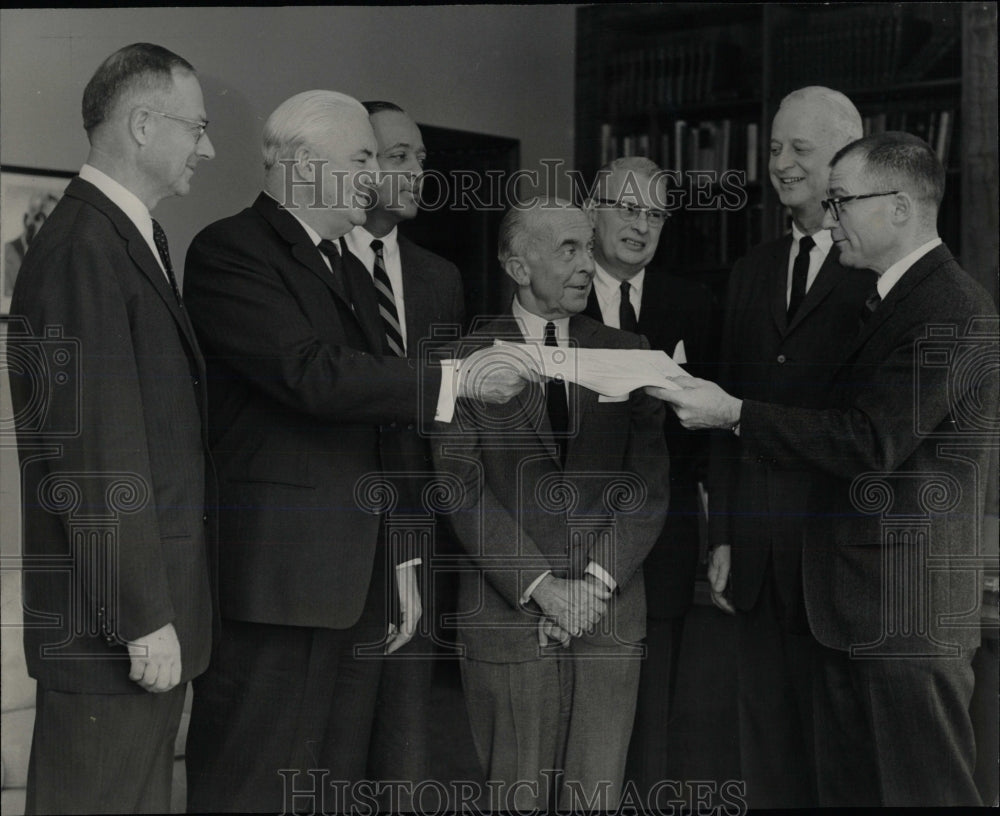 1965 Press Photo Nathaniel Schaefer United Negro Fund - RRW66255 - Historic Images