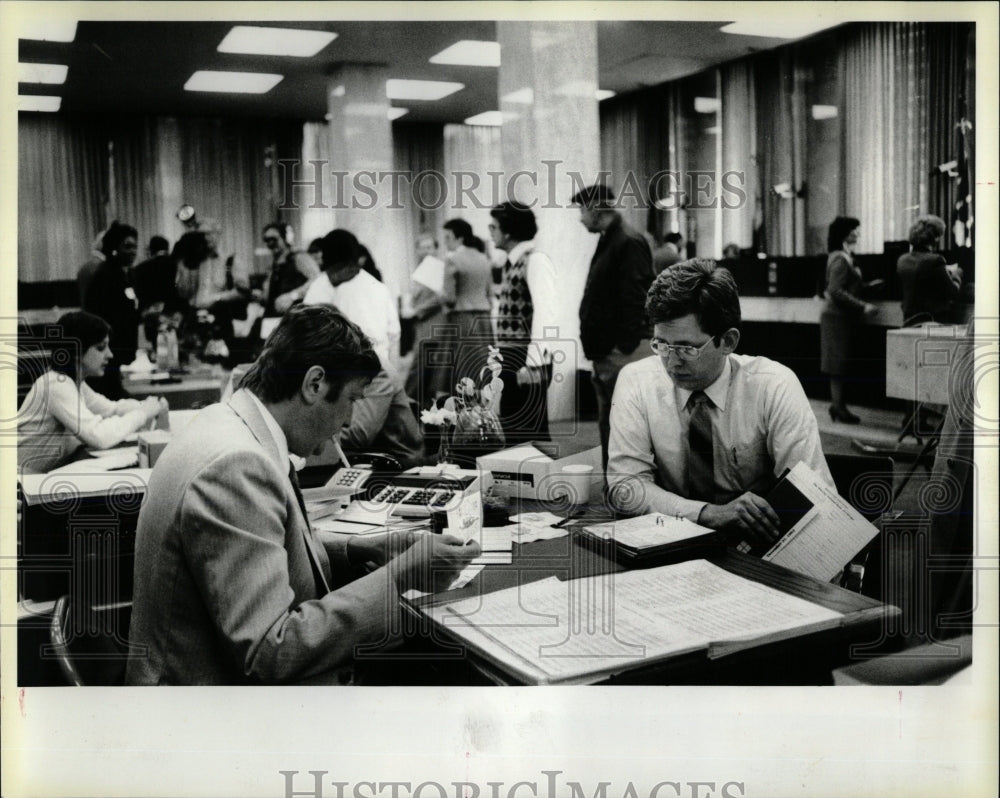 1984 Press Photo United America Mid-City National Bank - RRW66311 - Historic Images