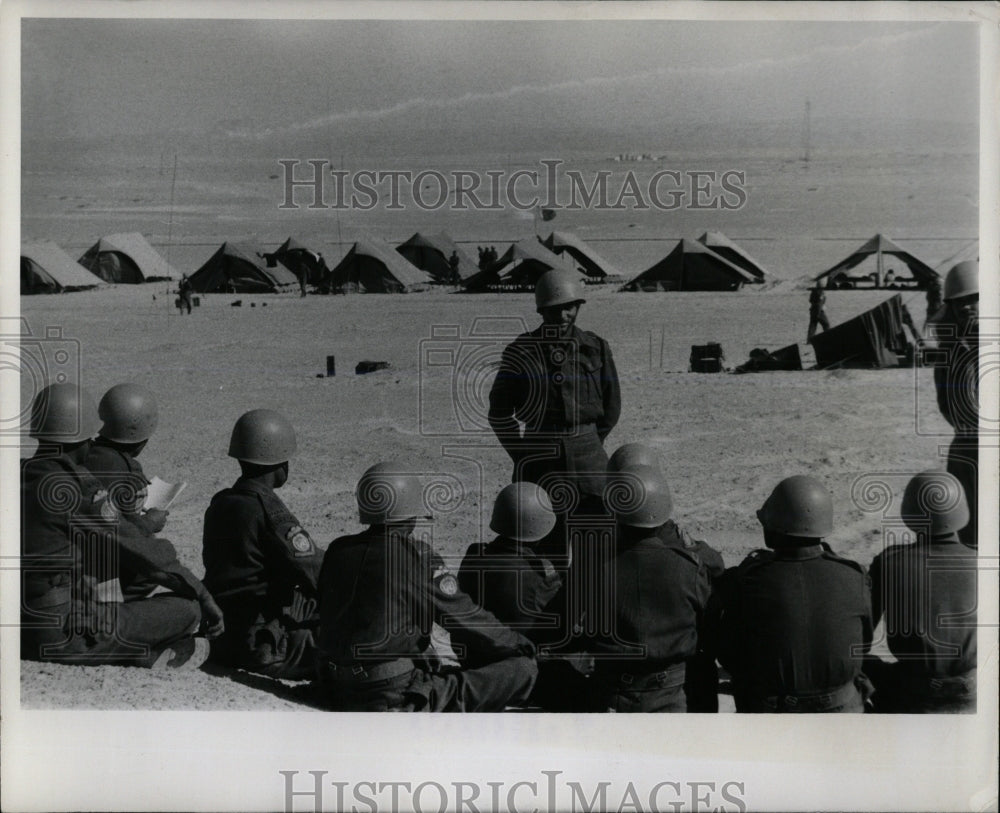 1957 Press Photo United Nations Emergency Force Sinai - RRW66843 - Historic Images