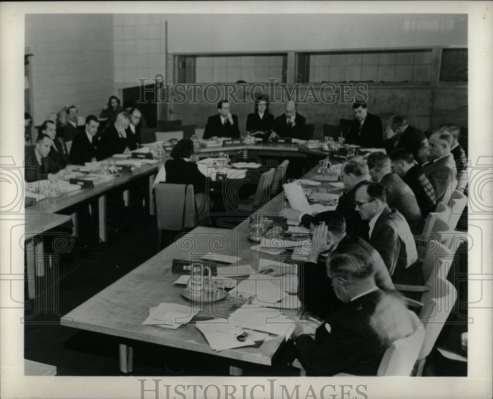 1949 Press Photo Maritime Conference Nations Geneva New - RRW66957 - Historic Images