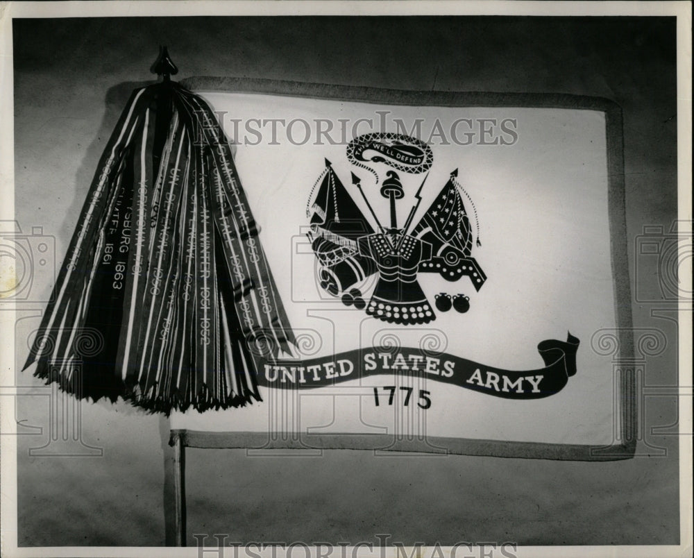 1957 Press Photo United states Army battalions group - RRW67081 - Historic Images